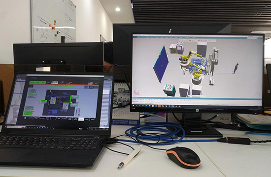 美國特斯拉工廠電池儲(chǔ)能線